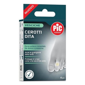PiC Solution Επιθέματα με Gel για τα Δάχτυλα των Ποδιών, 6τμχ
