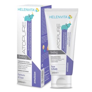 Helenvita Atopure Baby Emulsion Φυσικό Καταπραϋντικό Γαλάκτωμα, 200ml