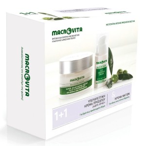 Macrovita Promo 24ωρη Υπερθρεπτική Κρέμα Προσώπου, 50ml & Δώρο Κρέμα Ματιών, 15ml, 1σετ