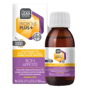 Pharmalead Bon Appetite Propolis Plus+ with Manuka Honey, 100ml