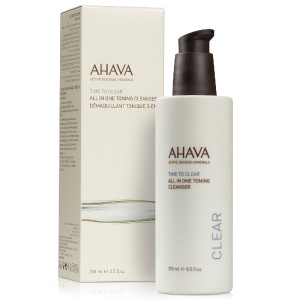 Ahava Time To Clear All-In-One Toning Cleanser, Γαλάκτωμα Καθαρισμού Προσώπου & Ματιών, 250ml