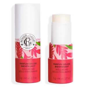 Roger & Gallet Parfum Solide Bienfaisante Gingembre Rouge Αναζωογονητικό Στερεό Άρωμα Gingembre Rouge, 5gr