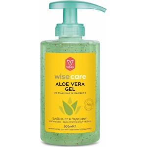 Vican Wise Care Aloe Vera Gel, Γέλη Aλόης για Eνυδάτωση, 300ml