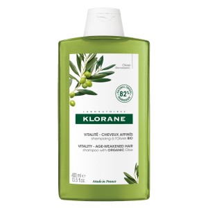 Klorane Vitality Shampoo with Organic Olive for Age-Weakend Hair Αντιγηραντικό Σαμπουάν για Πυκνότητα και Ζωντάνια με Βιολογικό Εκχύλισμα Ελιάς, 400ml