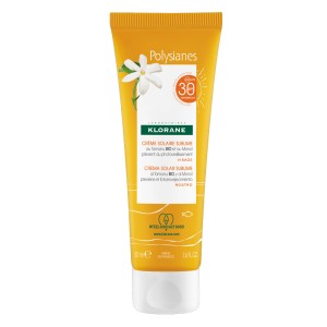 Klorane Polysianes Αντηλιακή Kρέμα Προσώπου SPF 30 με Tamanu & Monoi, 50ml