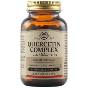 Solgar Quercetin Complex, 50 φυτικές κάψουλες
