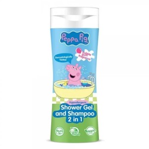 Disney Παιδικό Αφρόλουτρο & Σαμπουάν Peppa Pig σε Μορφή Gel, 300ml