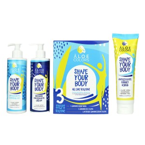 Aloe Colors Shape Your Body All Day Routine Ολοκληρωμένη Θεραπεία για Αντιμετώπιση της Κυτταρίτιδας & του Τοπικού Πάχους, 1σετ