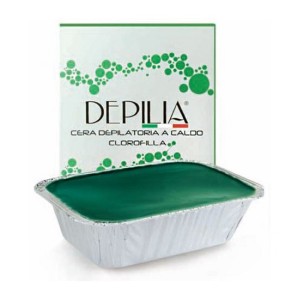 Depilia Κερί Αποτρίχωσης Ταψάκι Χλωροφύλλη, 500ml