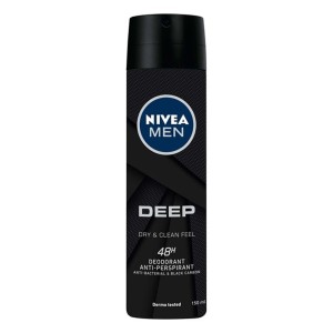 Nivea Men Deep Ανδρικό Αποσμητικό σε Σπρέι, 150ml