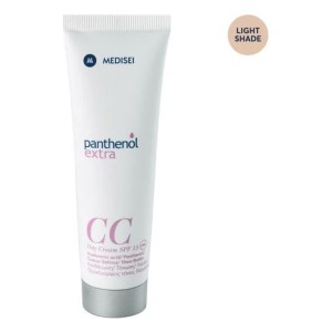Panthenol Extra Day Cream CC SPF15 Light Κρέμα CC με Χρώμα, 50ml