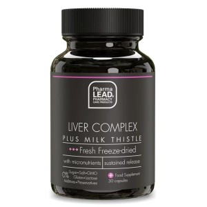 Pharmalead Liver Complex Plus Milk Thistle Διατήρηση της Φυσιολογικής Ηπατικής Λειτουργίας, 30 κάψουλες