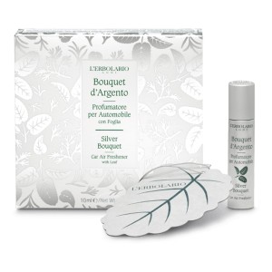 L Erbolario Bouquet d Argento Αρωματικό Σπρέι Αυτοκινήτου Σετ Δεντράκι & Άρωμα, 10ml