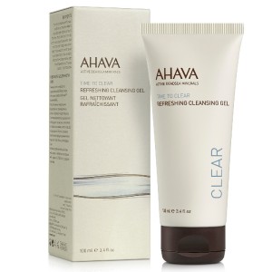 Ahava Time to Clear Refreshing Cleansing Gel, Απαλό Καθαριστικό Τζελ Προσώπου, 100ml