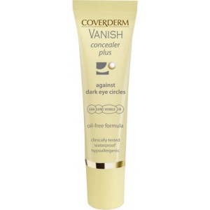Coverderm Vanish Concealer Plus No3 Αδιάβροχο Κονσίλερ που Μειώνει τους Μαύρους Κύκλους, 10ml