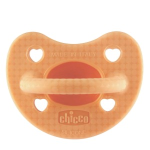 Chicco Physio Forma Luxe Πιπίλα Σιλικόνης 2-6 Μηνών Πορτοκαλί, 1τμχ