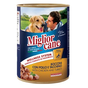 MIGLIOR ΣΚΥΛΟΤΡΟΦΗ ΚΟΝΣΕΡΒΑ  405gr - (ΚΟΤΟΠΟΥΛΟ-ΓΑΛΟΠΟΥΛΑ)