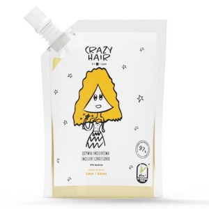Hiskin Crazy HairEmollient Conditioner Peh Balance Μαλακτική Κρέμα Μαλλιών Banana [Ανταλλακτικό] Travel Size, 100ml
