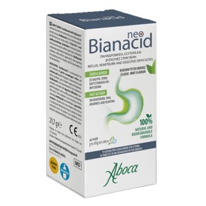 Aboca NeoBianacid Συμπλήρωμα Διατροφής για Παλινδρόμηση, Οξύτητα & Δυσκολία στην Πέψη, 14 δισκία