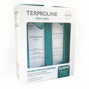 Synchroline Πακέτο για Νεανική Σφριγηλή Επιδερμίδα με Terproline Αντιγηραντική Κρέμα Προσώπου 50ml & Δώρο Κρέμα Ματιών & Χειλιών 15ml