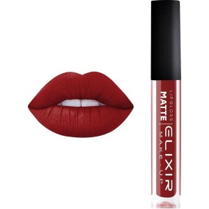 Elixir Make-up Liquid Lip Matte Κρεμώδες Ματ Κραγιόν 338 Blood, 1τμχ