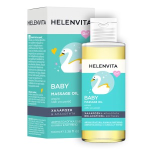Helenvita Baby Massage Oil Απαλό Λάδι Μασάζ, 100ml