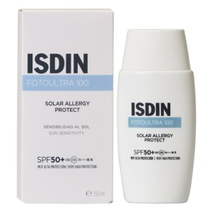 Isdin Fotoultra 100 Solar Allergy Protect Αντηλιακό Προσώπου Κατάλληλο για Δέρματα με Ευαισθησία στον Ήλιο SPF50+, 50ml