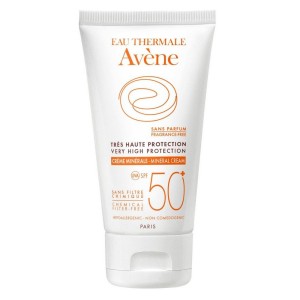 Avene Αντηλιακή Κρέμα Minérale Υψηλή Αντηλιακή Προστασία με 100% Φυσικά Φίλτρα SPF 50+, 50ml