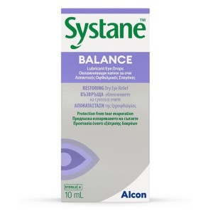 Systane Balance Λιπαντικές Οφθαλμικές Σταγόνες, 10ml