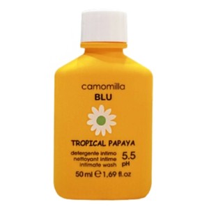 Camomilla Blu Tropical Papaya Λοσιόν Καθαρισμού Ευαίσθητης Περιοχής pH 5.5, 50ml