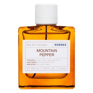 Korres Mountain Pepper Eau De Toilette Άρωμα, 100ml