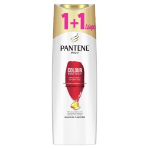 Pantene Promo Pro-V Σαμπουάν Προστασίας Χρώματος για Βαμμένα Μαλλιά 1+1 Δώρο, 720ml