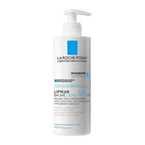 La Roche Posay LIPIKAR Baume AP+M Light Μαλακτικό Βάλσαμο Σώματος Αναπλήρωσης Λιπιδίων, Κατά των Ερεθισμών & του Κνησμού, 400ml