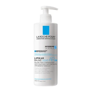 La Roche Posay LIPIKAR Baume AP+M Light Μαλακτικό Βάλσαμο Σώματος Αναπλήρωσης Λιπιδίων, Κατά των Ερεθισμών & του Κνησμού, 400ml