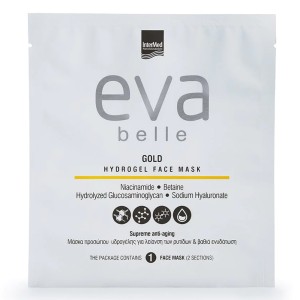 Intermed Eva Belle Collagen Firming Hydrogel Mask, Μάσκα Προσώπου Για Σύσφιξη & Αναπλήρωση Όγκου, 1τμχ