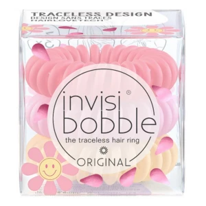 Invisibobble Original Retro Dreamin 50 Shades of Hue Λαστιχάκι Μαλλιών, 3 Τεμάχια