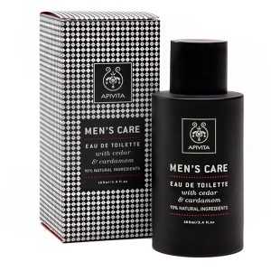 Apivita Mens Care Eau De Toilette Με Κάρδαμο & Κέδρο, 100ml
