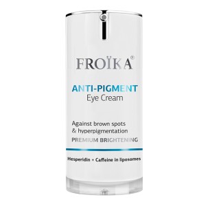 Froika Anti Pigment Anti Cream Πεπτιδική Κρέμα Ματιών κατά των Καφέ Κηλίδων, 15ml