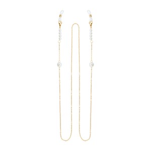 Medisei Dalee Two Size Pearls Αλυσίδα Γυαλιών σε Χρυσό Χρώμα, 1τμχ
