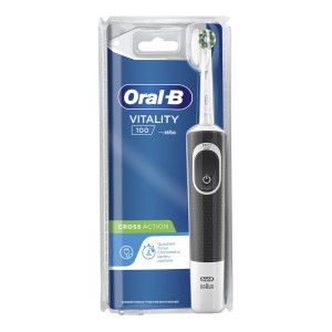 Oral-B Vitality 100 Cross Action Ηλεκτρική Οδοντόβουρτσα Black Blister, 1τμχ