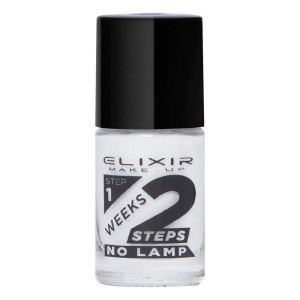 Elixir Make-Up 2 Weeks Nail Polish Βερνίκι Νυχίων Gel Effect 2 Εβδομάδων Χωρίς Λάμπα 701 White, 1τμχ