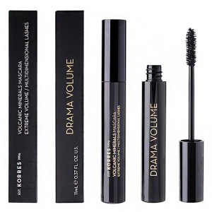 Korres Volcanic Minerals Mascara Drama Volume Μάσκαρα Μαύρη 01 Black, 11ml