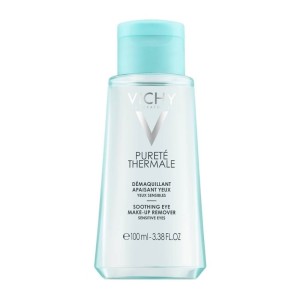 Vichy Purete Thermale Eye Make-up Remover Καταπραϋντικό Ντεμακιγιάζ που Ανακουφίζει τα Ευαίσθητα Μάτια, 100ml