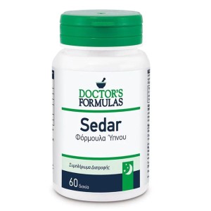 Doctors Formulas Sedar Φόρμουλα Ύπνου Στρές Αϋπνία, 60 δισκία