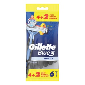 [dup] Gillette Blue 3 Smooth Ξυραφάκια Μιας Χρ΄ήσης, 6τμχ (7702018474851)