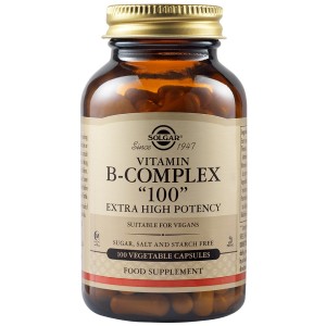 Solgar Formula B Complex 100 Σύμπλεγμα Βιταμινών Β, 100veg.caps