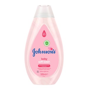 Johnsons Baby Soft Pink Wash Παιδικό Αφρόλουτρο, 500ml