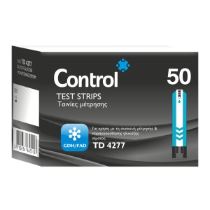 Control Bios Ταινίες Μέτρησης Σακχάρου, 50strips