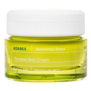 Korres Santorini Grape Poreless Κρέμα-Gel για Σύσφιξη Πόρων, 40ml