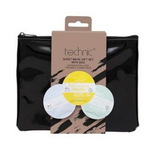 Technic Set Of Face Masks & Beauty Bag